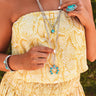 My Chic Side Turquoise Necklace Image - 1