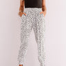 The Tisha High Waist Leopard Joggers Image - 1
