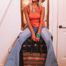 Living For Summer Smocked Tank In Coral Image - 1