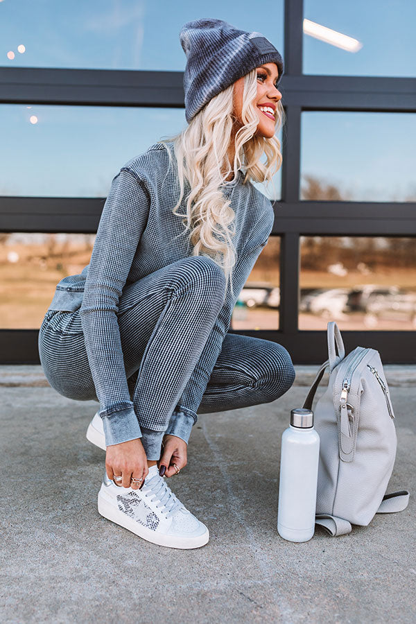 Fact Snake Print Slip On Sneaker
