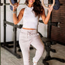 Cut It Out Crop Top In White Image - 1