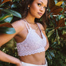 Paris Premier Lace Bralette In Lavender Image - 1