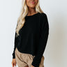 Set To Snuggle Sweatshirt In Black Image - 1