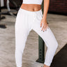 Set To Snuggle Joggers In White Image - 1