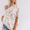 Grand Evening Leopard Top In Hazelnut Image - 1