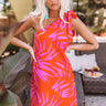 Cafe Au Lait Dress In Red Image - 1