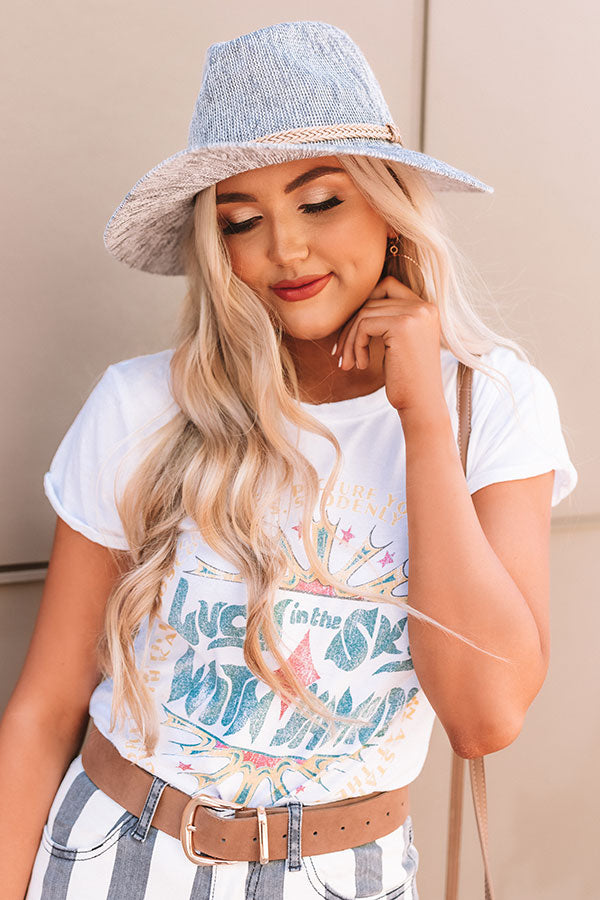 Cold Brew Kisses Hat In Navy Image - 3