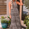 Catalina Cruise Leopard Halter Maxi Image - 1