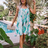 Daiquiris And Daydreams Shift Dress In Turquoise Image - 1