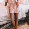 A Hint Of Stardust Shorts In Pink Image - 1