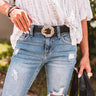 SoCal Luxe Belt In Black Image - 1