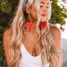 Prim And Pretty Earrings In Red Image - 1