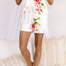 Garden Club Shorts In White Image - 1