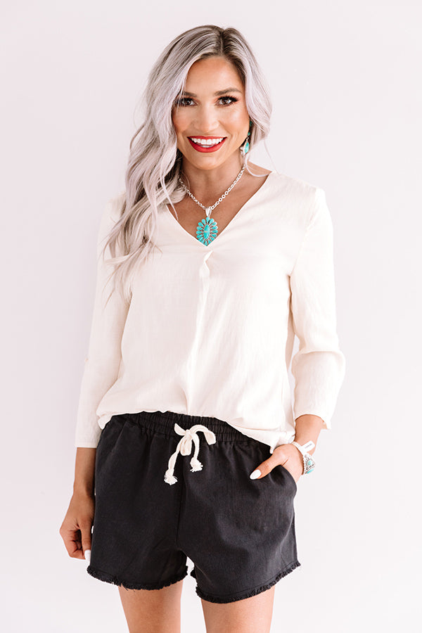 Never Let You Down Top In Cream