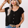 Hamptons Ready Shift Top In Black Image - 1
