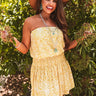 Paparrazi Flashes Snake Print Dress In Mustard Image - 1