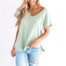 Into The Music Shift Top In Pear Image - 1