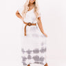 Chic Seascape Tie Dye Maxi In Grey Image - 1