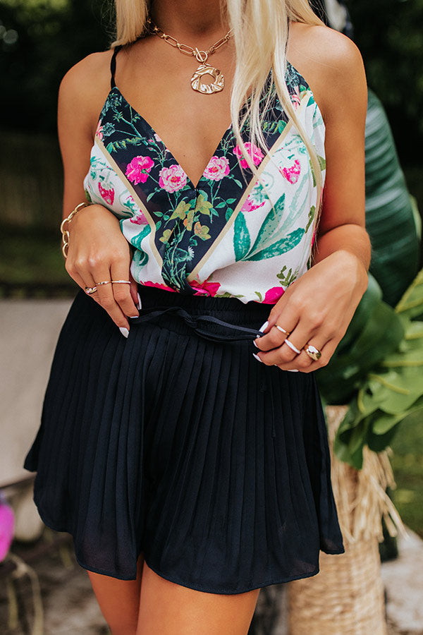 The Galilea Pleated Shorts