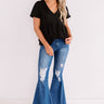 Best Effort Babydoll Top In Black Image - 1