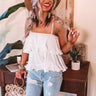 Hey Sugar, Sugar Crop Top In Ivory Image - 1