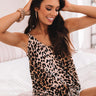 Style Force Leopard Shift Tank Image - 1