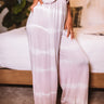 Pacific Coast Highway Tie Dye Pants In Pink Image - 1
