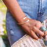 Modern Paddle Cuff Bracelet Image - 1
