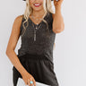 Tender And Kind Knit Top In Black Image - 1