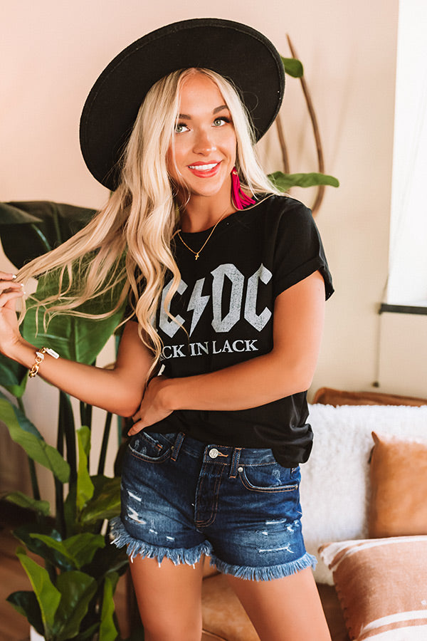 AC/DC Back To Black Rock Or Bust Tee