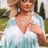 Stole My Heart Turquoise Necklace Image - 1