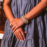 Treat Yourself Bracelet Set In Brown Image - 1