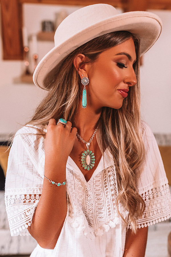 Naturally Beautiful Turquoise Earrings