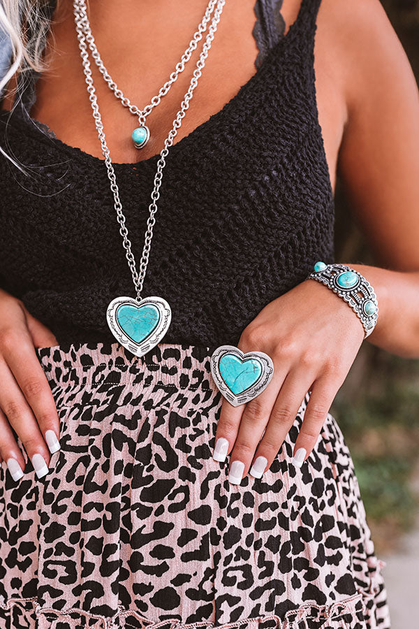 Devoted Love Turquoise Ring
