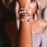 Treat Yourself Bracelet Set In Grey Image - 1
