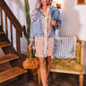 Cafe Lounging Shift Dress Image - 1