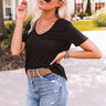 Weekend On The Town Shift Tee In Black Image - 1