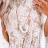 Nice To Sea You Necklace In White Image - 1