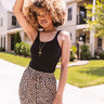 Pick Up The Pace Tank In Black Image - 1