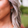 Downtown Brooklyn Hoop Earrings In Silver Image - 1