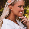 Downtown Brooklyn Hoop Earrings In Gold Image - 1