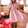 Island Overlook Embroidered Shift Dress Image - 1