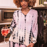 Cozy Night In Tie Dye Hoodie Image - 1