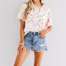 Malibu And Chill Tie Dye Tee In Rust Image - 1