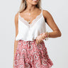 The Missy High Waist Shorts In Rose Image - 1