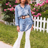 Dallas Weekend Chambray Button Up Image - 1