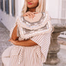 All The Way Embellished Clutch In Ivory Image - 1