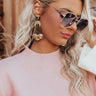The Delilah Brass Earrings Image - 1