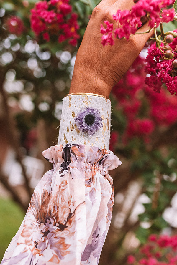 The Mahala Wide Leather Cuff