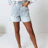 The Coolridge High Waist Distressed Shorts Image - 1
